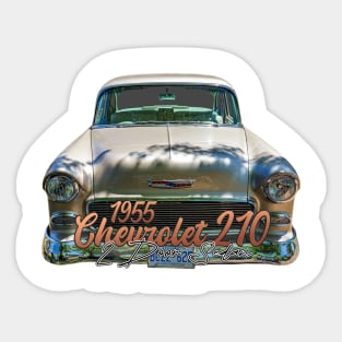 1955 Chevrolet 210 2 Door Sedan Sticker